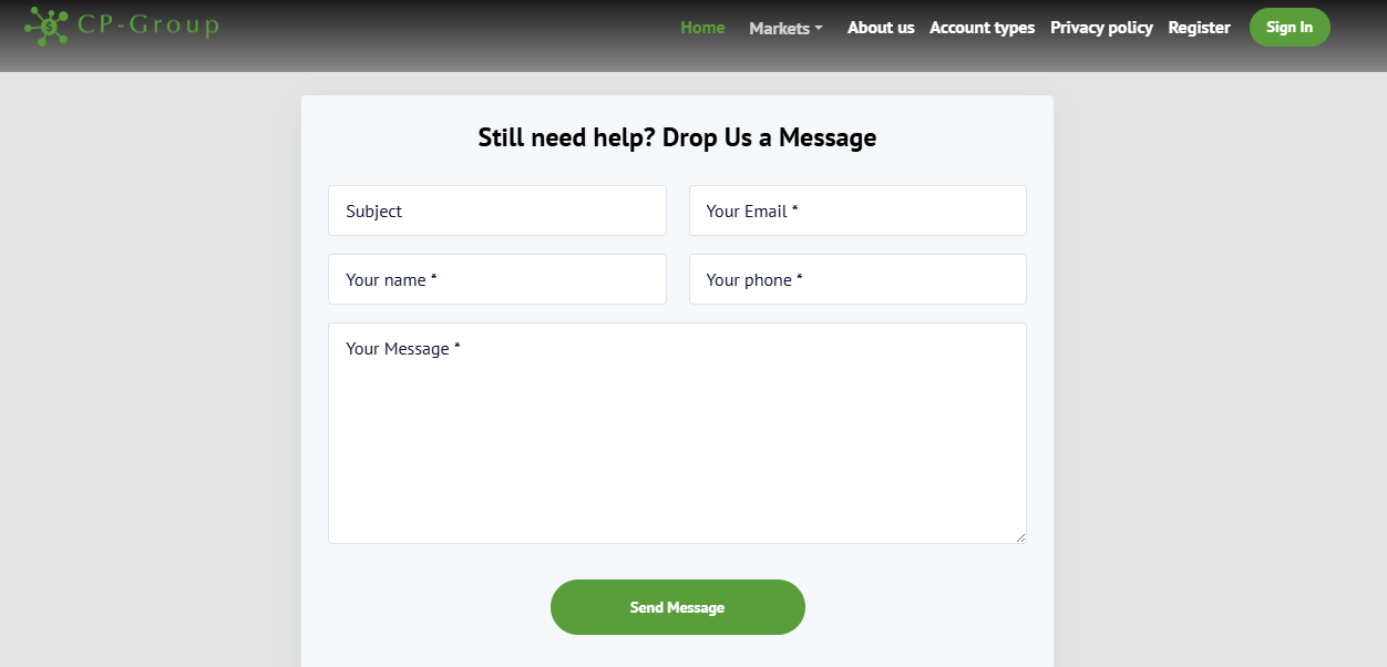 CP-Group Customer Support CP-Group Customer Support